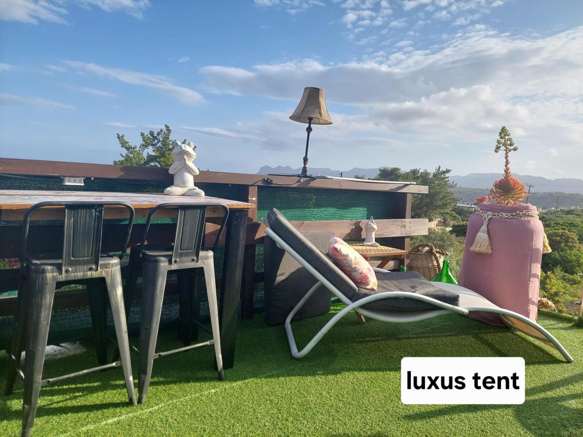 Dream Tiny House Or Luxus Tent With Pool La Canea Exterior foto